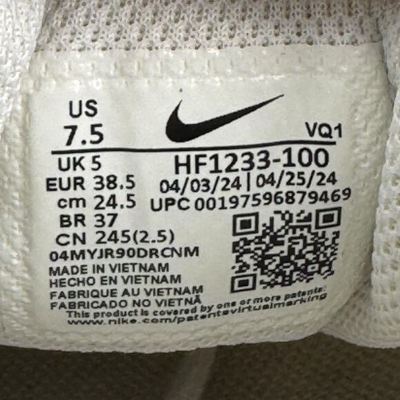 Nike Air Max Shoes Womens Size 7.5 White Pink Running Sneakers Mesh HF1233-100 - Picture 10 of 11